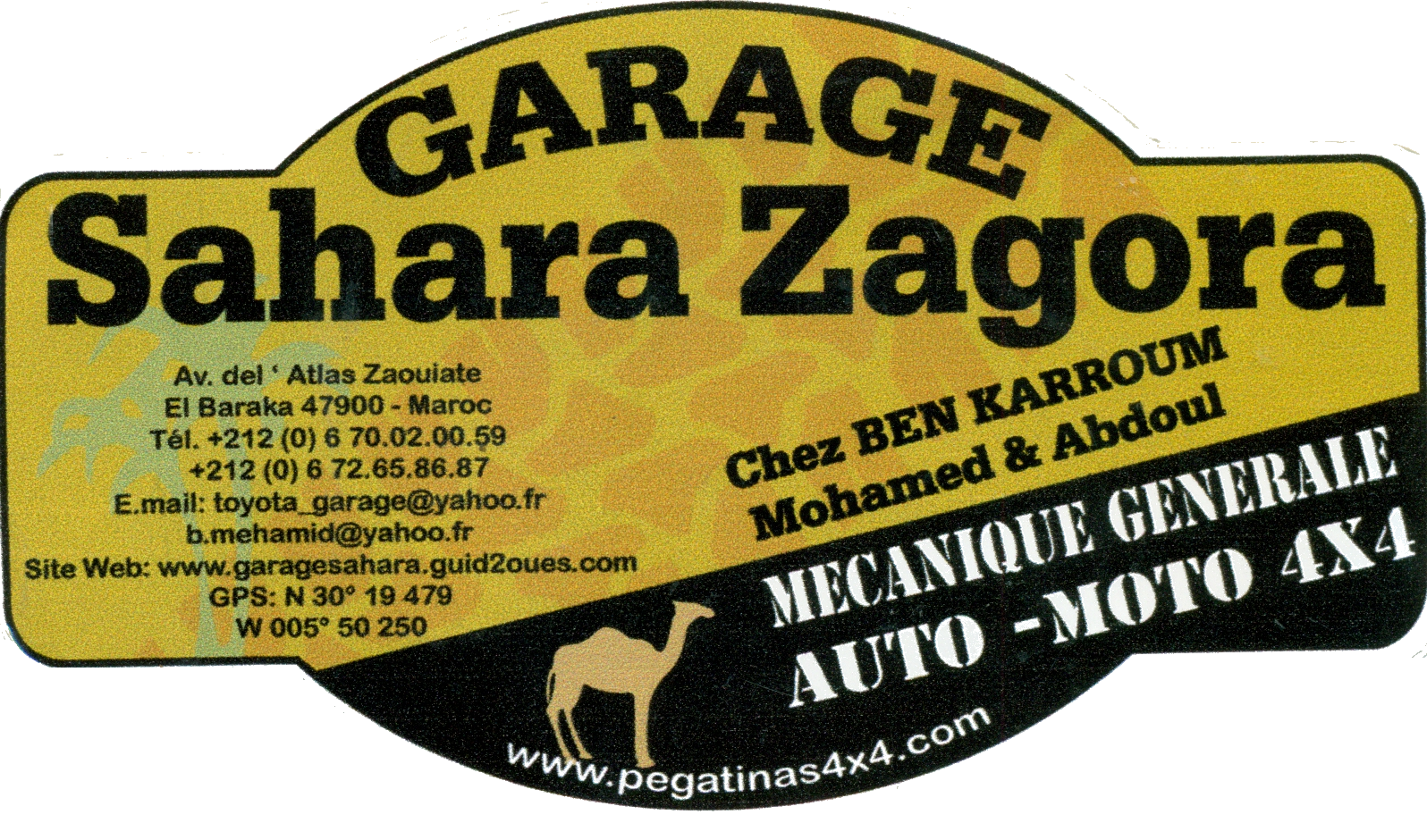 Garage Sahara  Zagora